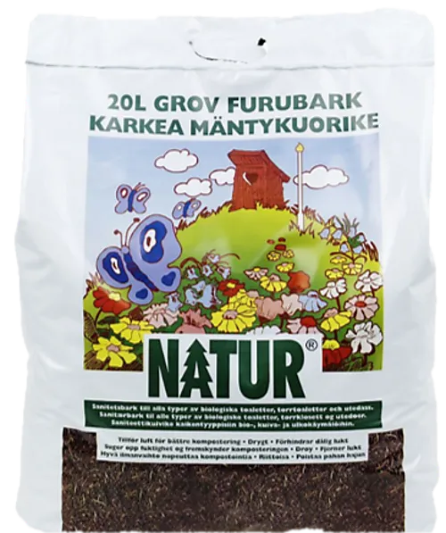 Sanitærbark grov 20 liter