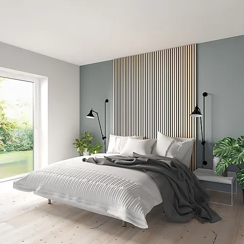 Spilevegg plate eik natur 3600x600x18 mm