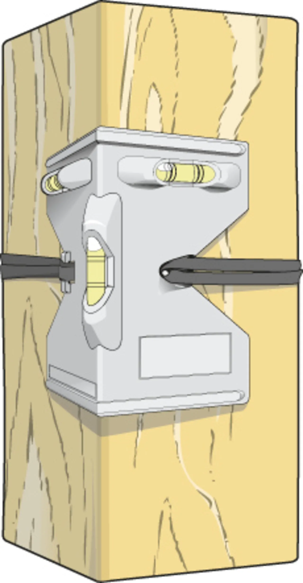 Stolpevater med 3 libeller