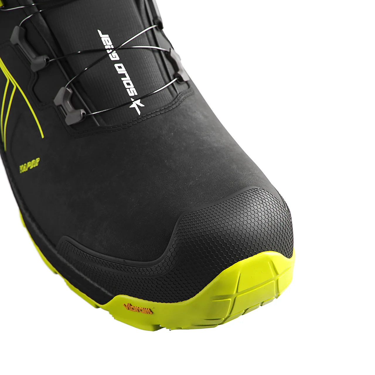 Solid Gear Vapor 3 GTX MID vernesko sort/grønn str 45