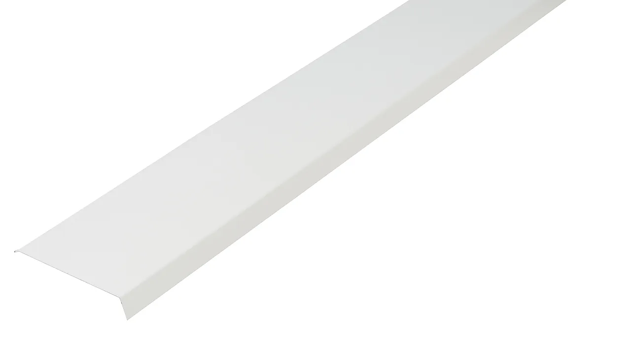 Bordtakbeslag BTS3-17 stål hvit 2 m