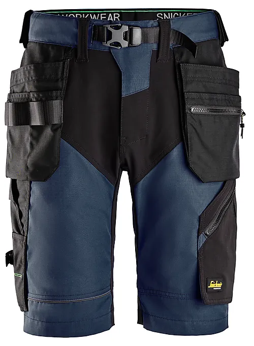 Håndverkshorts 6904 FLexiWork+ Mørkblå str 48