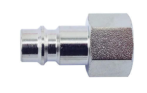 Nippel med innvendig gjenger 1/4" for gummislange euro