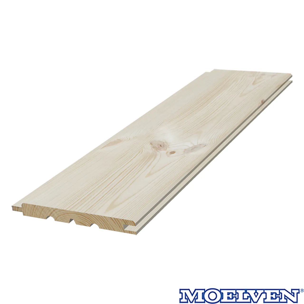 Faspanel natur 14x95 mm ubehandlet gran null - null - 3 - Miniatyr