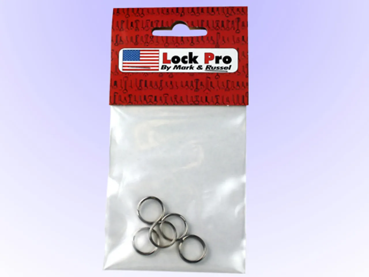 Nøkkelring 16mm 5-pk gds