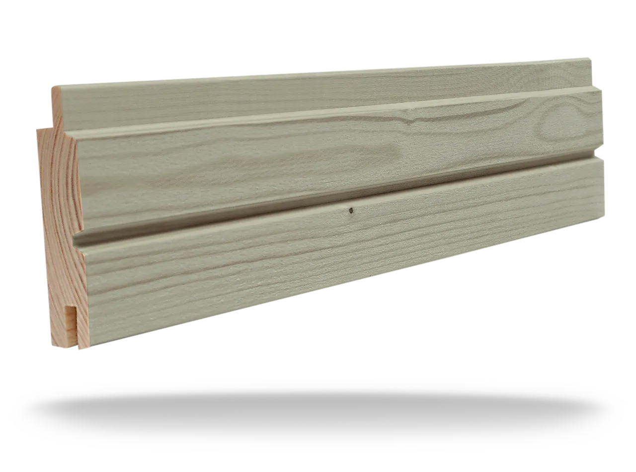 Superwood gjennomimpregnert granpanel zink ep 22,5x95 mm