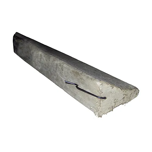 Betong trekantstang m/ krok 40x333 mm