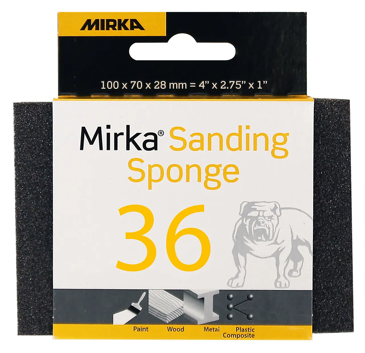 Slipesvamp k36 100x70x28 mirka