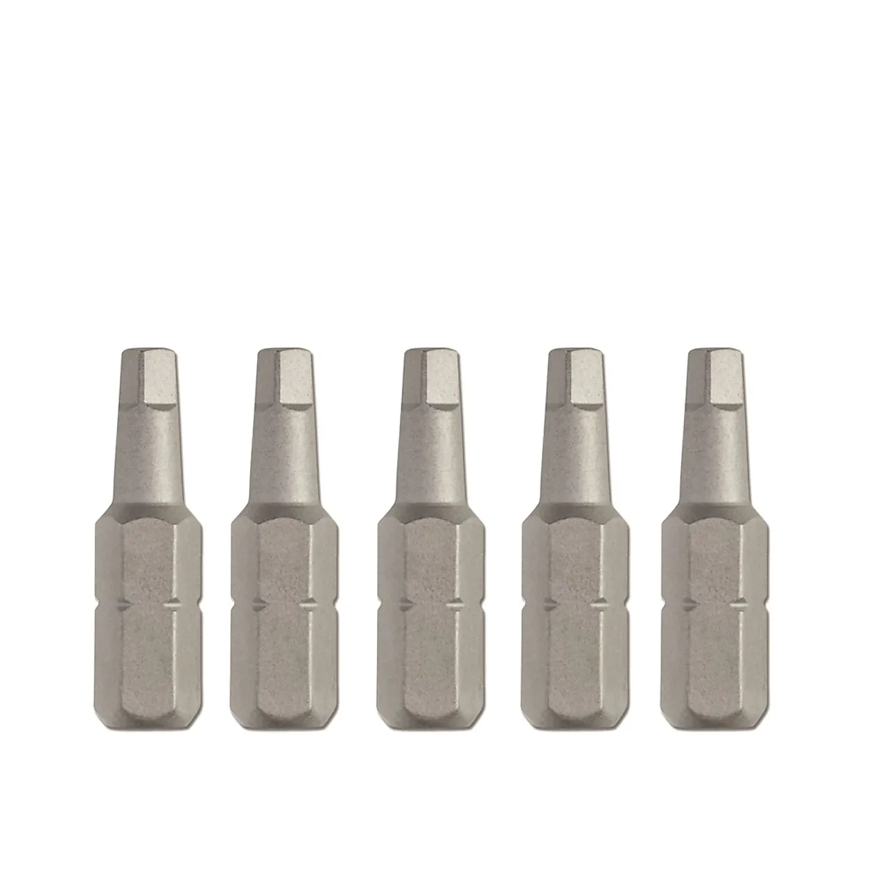 Bits firkant 25 mm NR1 5 stk
