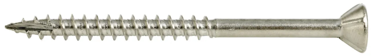 Treskrue utv a4 t25 5,0x90 a500 senk fiberkutt delgjenget