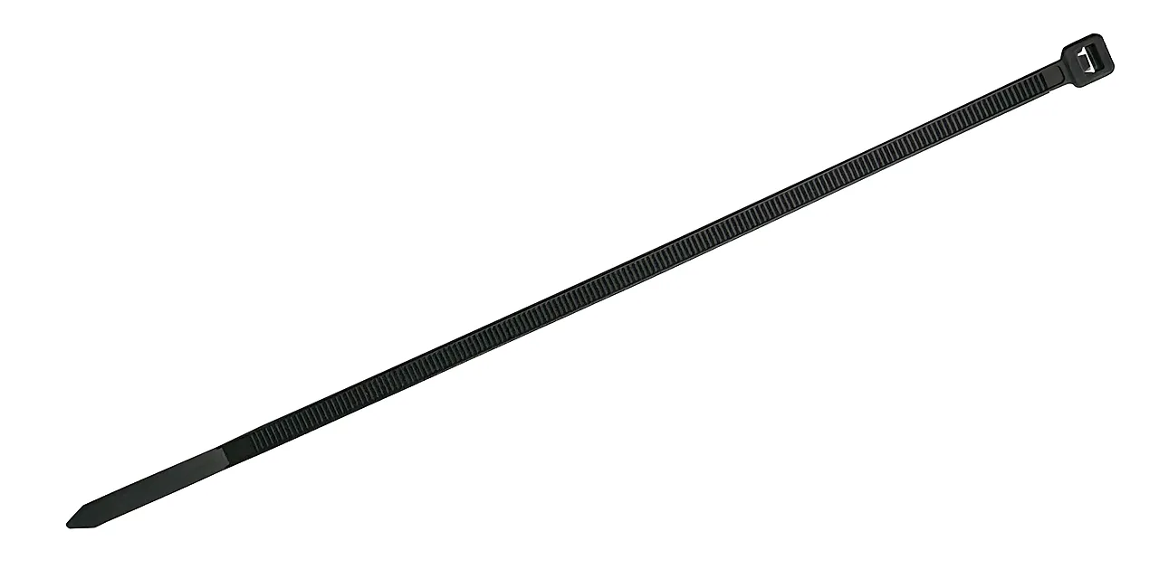 Kabelstrips ubn 4,8x200 mm sort 100 stk null - 4,8x200 mm - 2 - Miniatyr