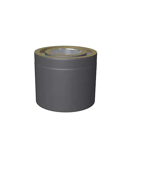 Pipeelement 250 mm x ø 150 mm PMV50 sort