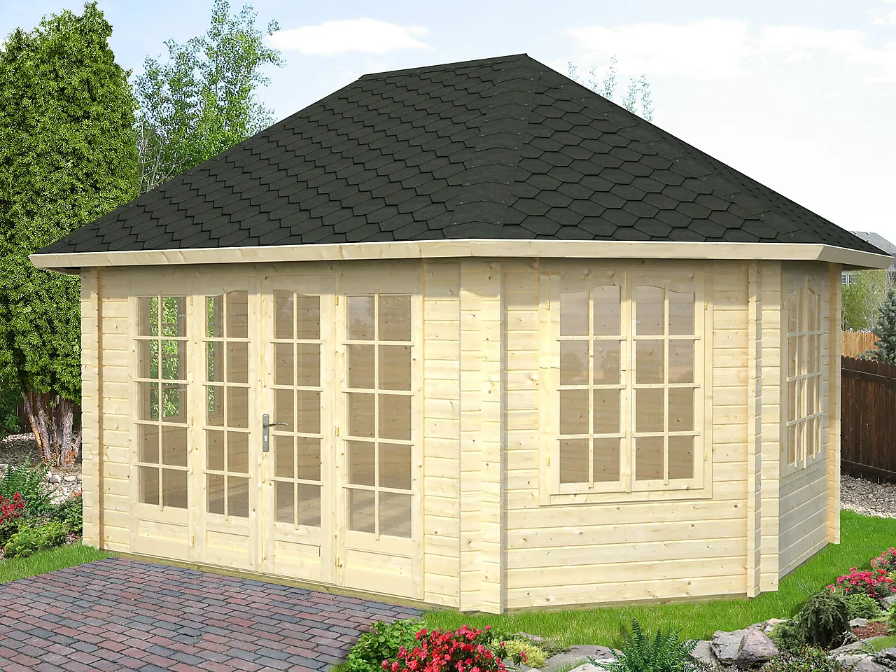 Lysthus Hanna 20,3 m² null - null - 2 - Miniatyr