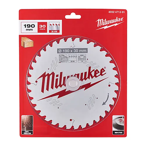 Milwaukee sirkelsagblad W190X30X1,6X36