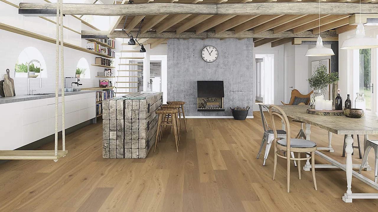 Boen Parkett semi smoked live pure lakk