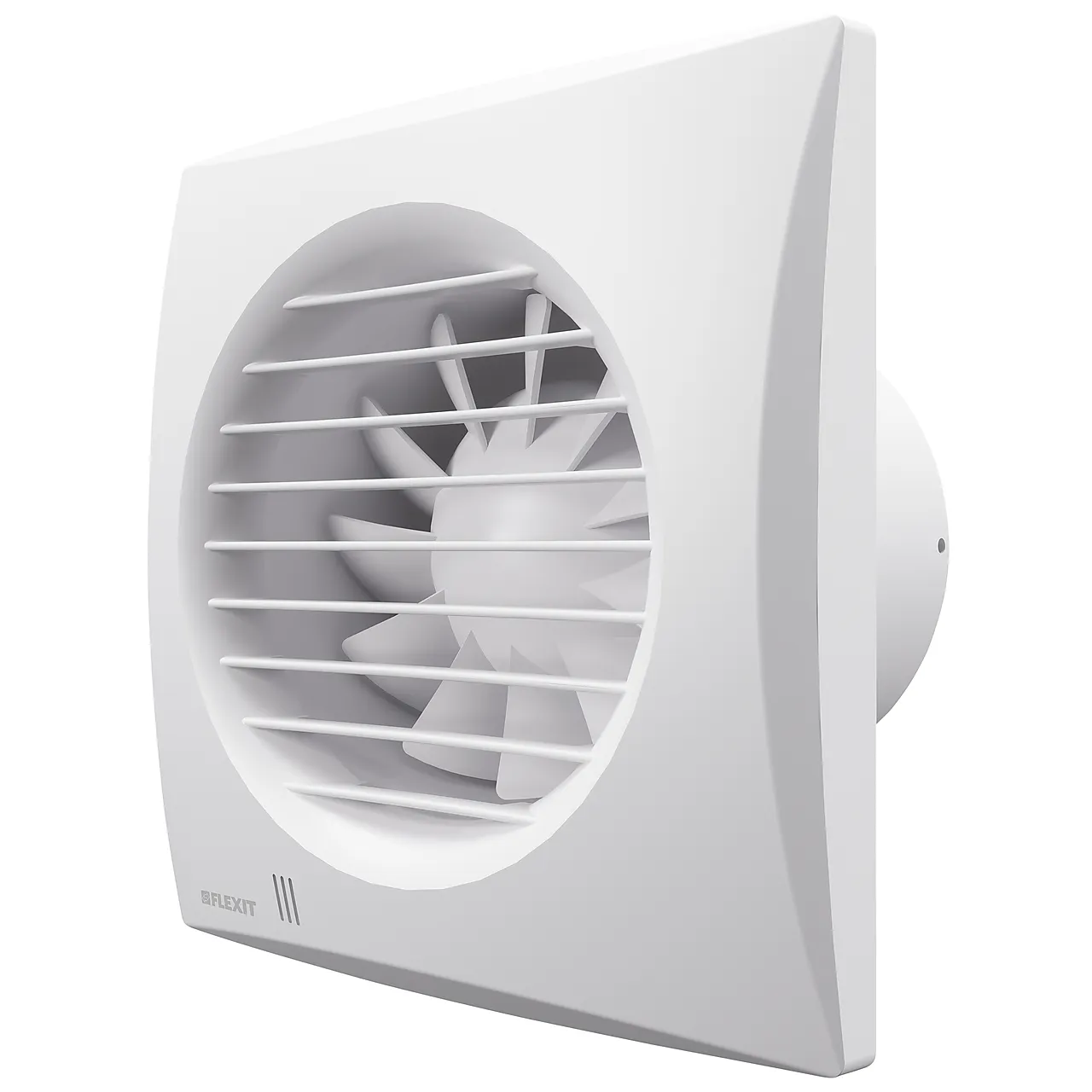 Baderomsvifte 100 mm ekstern bryter hvit Baderomsvifte 100 mm ekstern bryter hvit