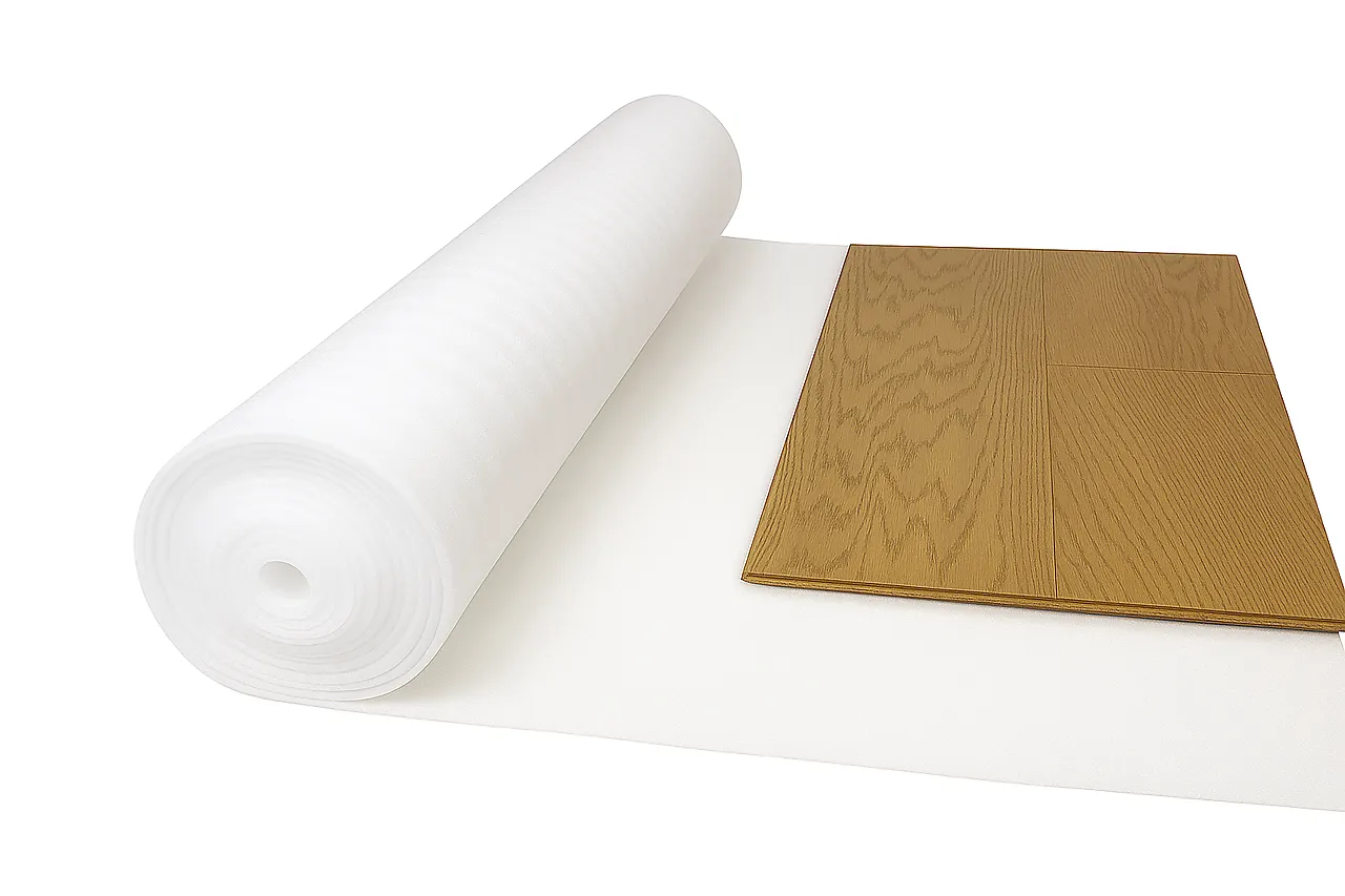 OPUS gulvunderlag hvit 2mm 15m²/rull