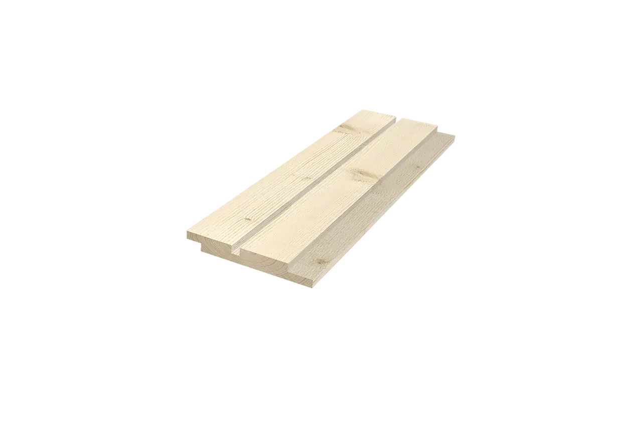 Gran 19x148 dfals rett kant m/spor ubehandlet null - null - 2 - Miniatyr