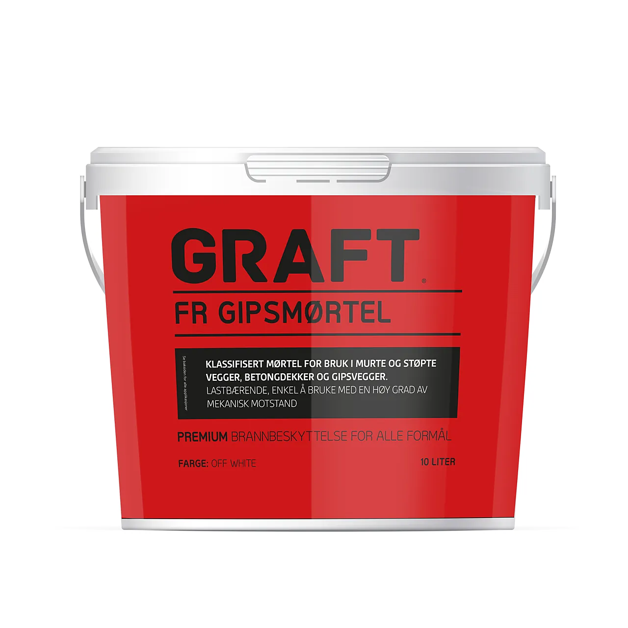 GRAFT FR Gipsmørtel 10 liter