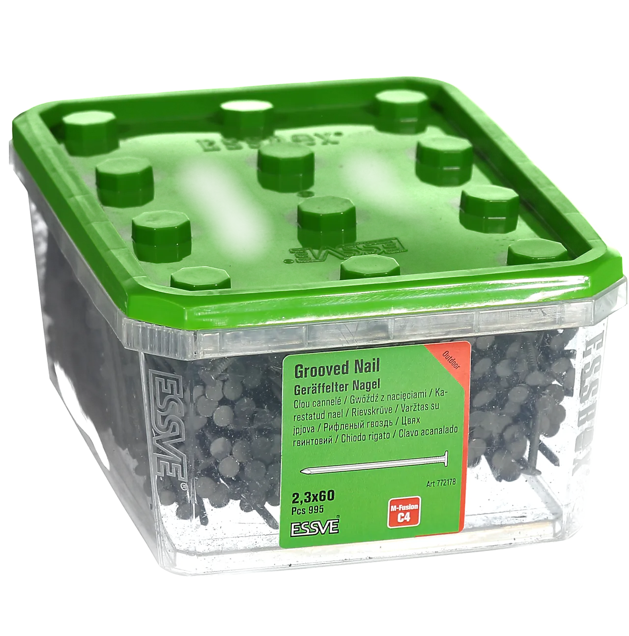 Spiker skarpkant 2,3x60 m-fus -995 m-fusion c4 overflatebehandlet null - null - 2 - Miniatyr