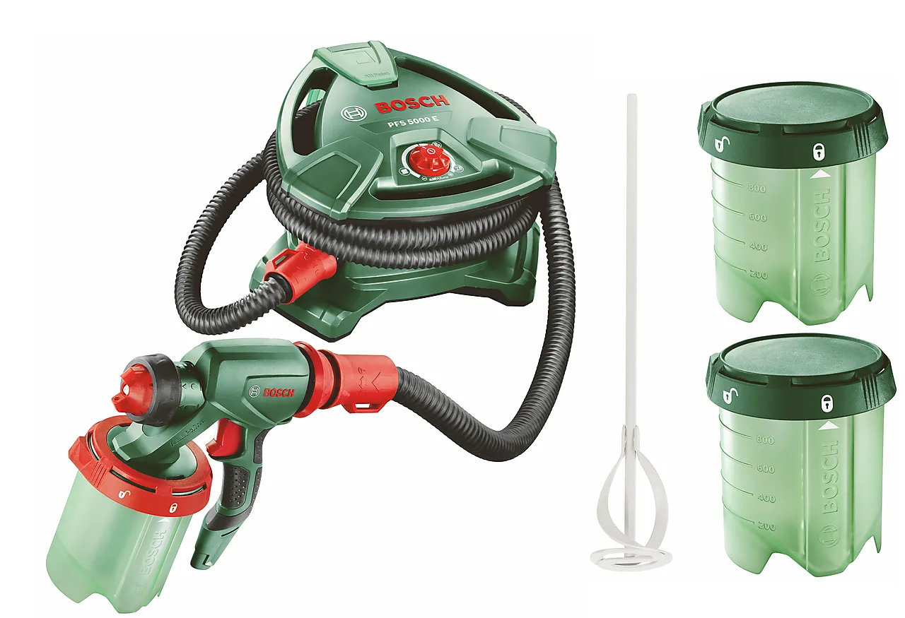 Sprøytepistol 1200W med ekstra beholder Sprøytepistol 1200W med ekstra beholder