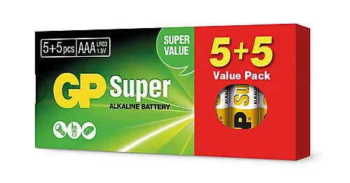 Batteri alkalisk lr03/aaagp24a5/5et-2wpb10 / lr03 / aaa