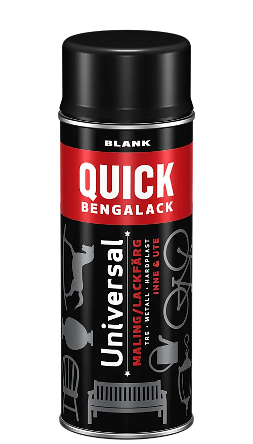 Bengalack spray sort blank 400 ml