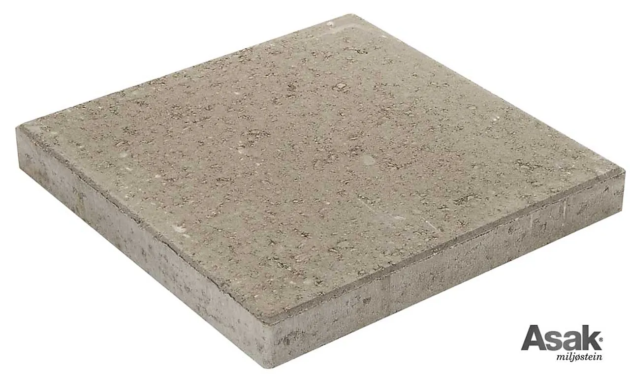Steinhelle 40x40x5 cm grå null - null - 3 - Miniatyr