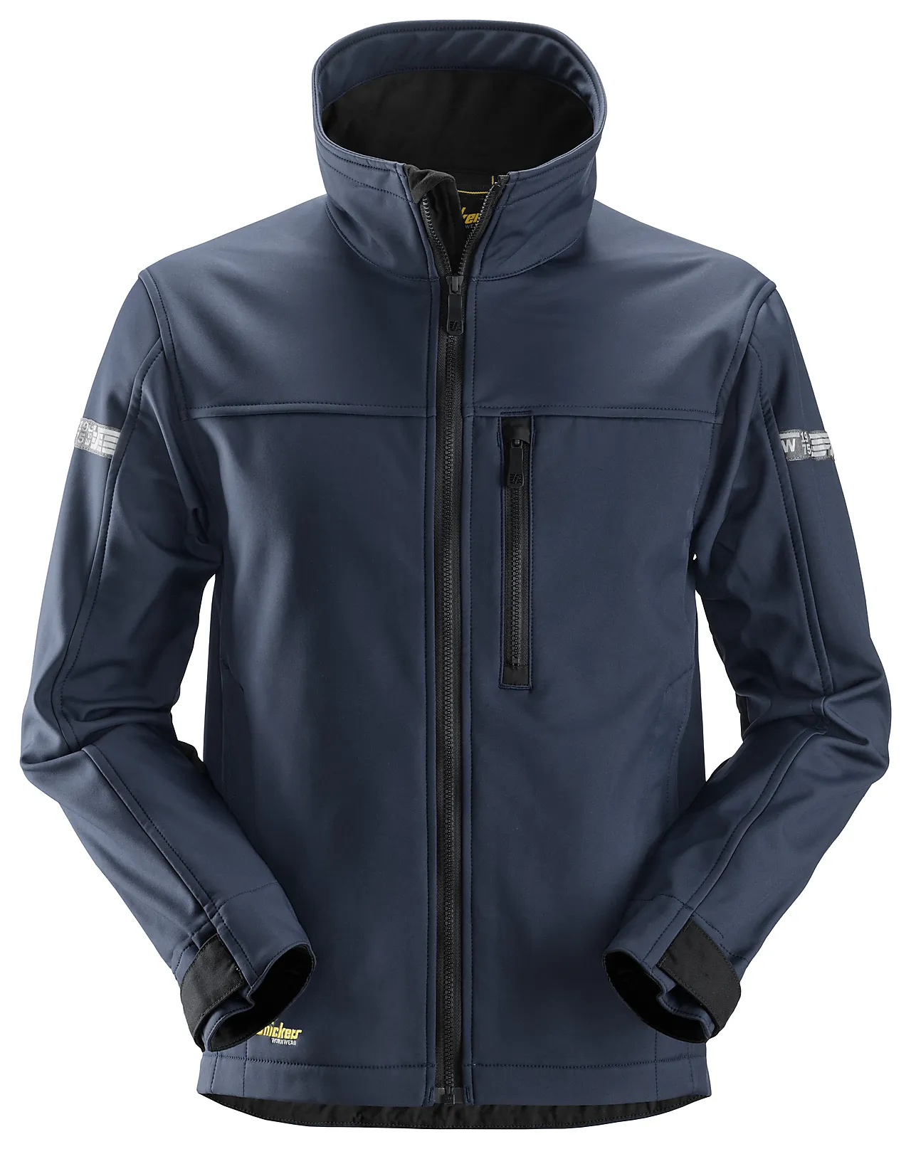 Jakke 1200 Softshell mørkeblå str M Snickers Allroundwork null - M - 2 - Miniatyr