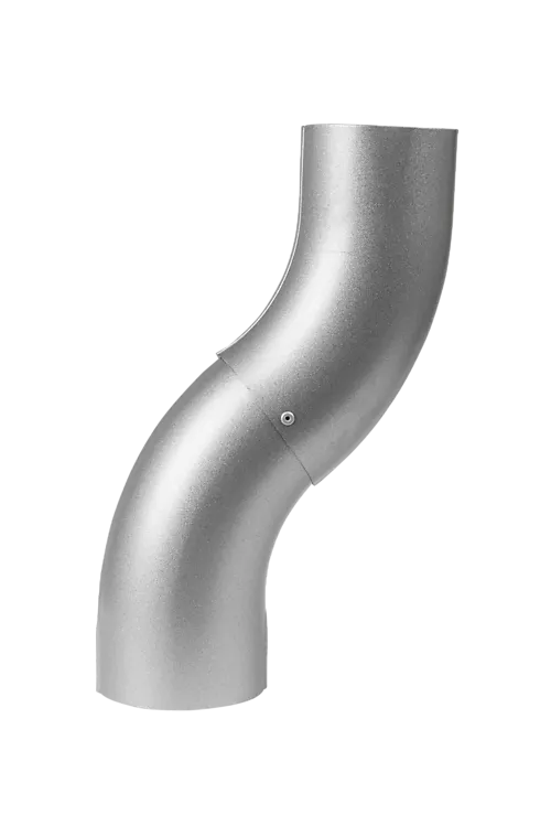 Sokkelbend st 75mm silver isola