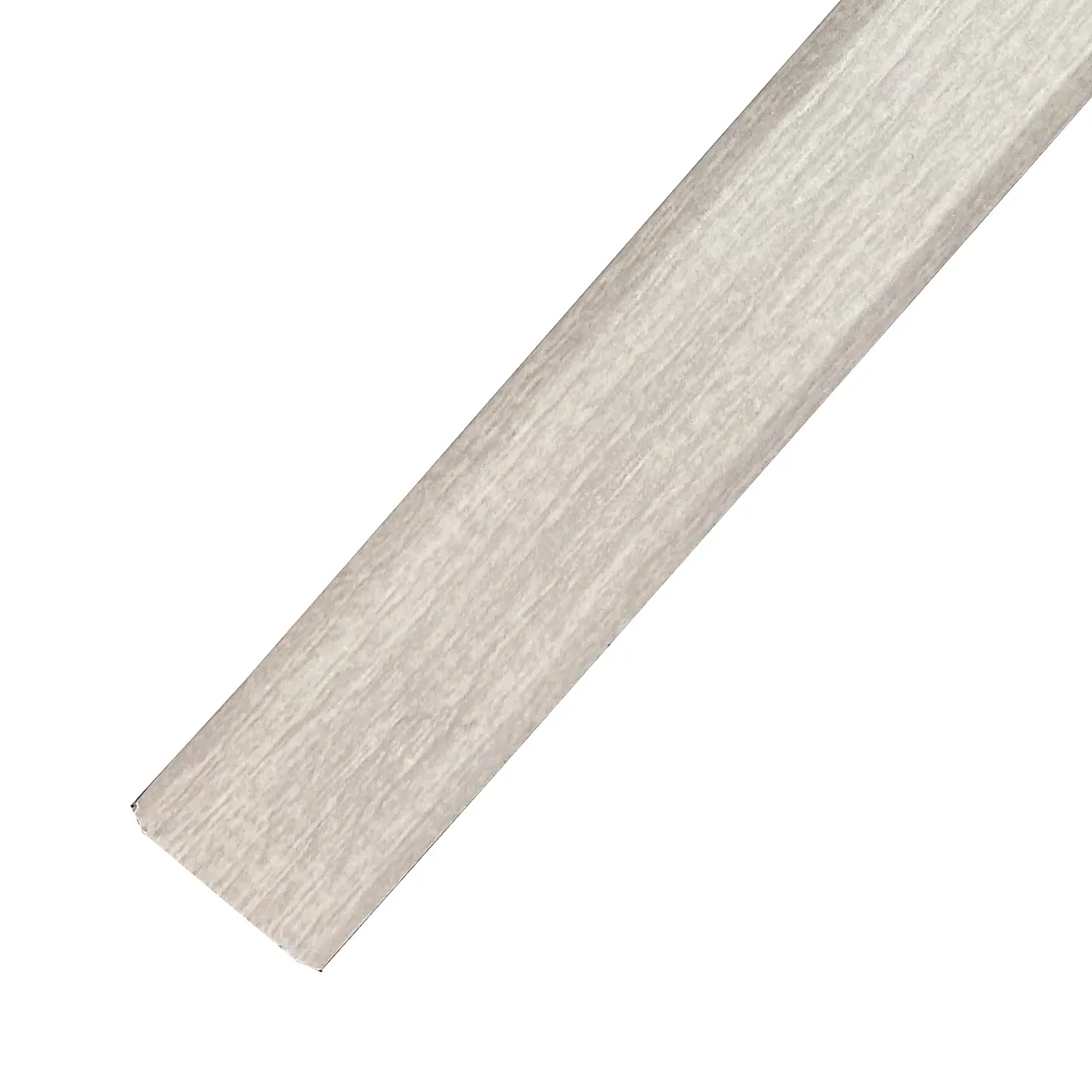 Overgangslist 40mm lys grå Eik 1m Overgangslist 40mm lys grå Eik 1m