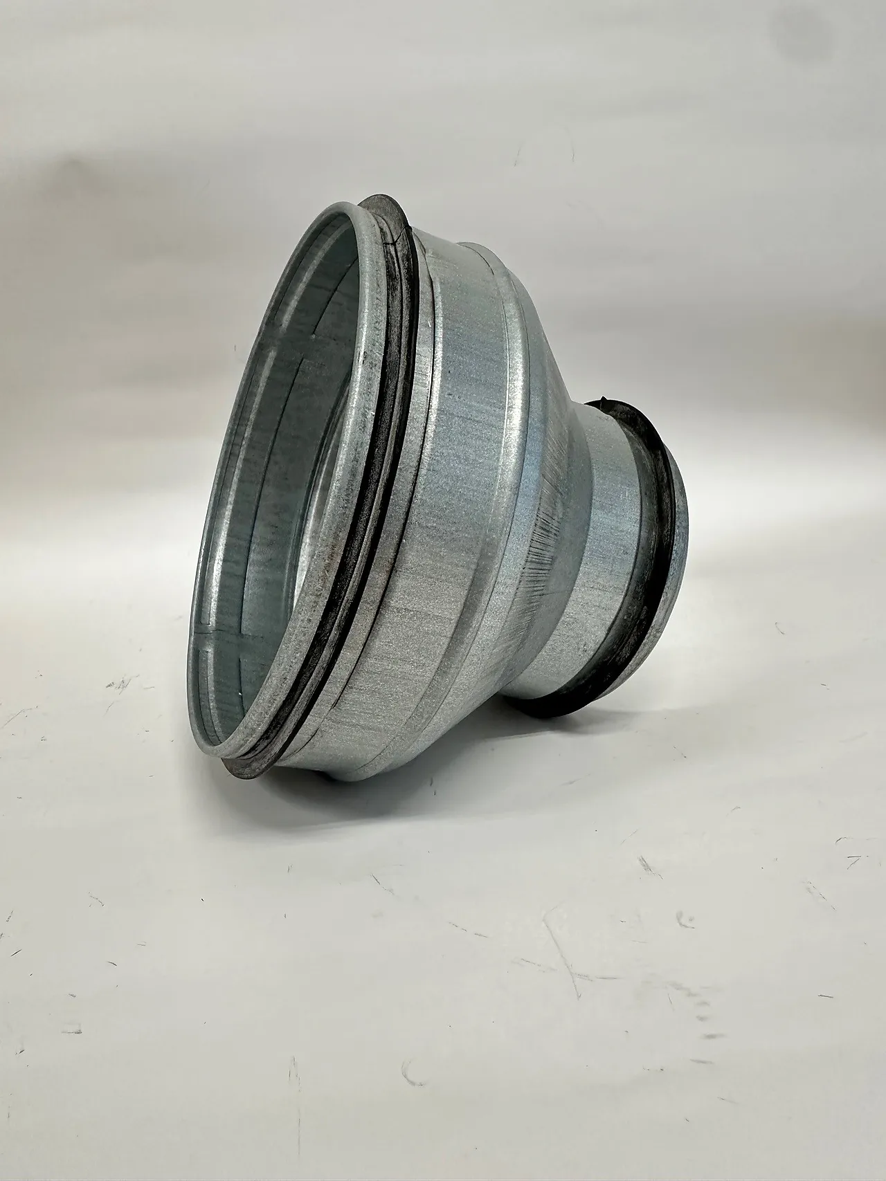 Reduksjon ø100-ø80 m/pakning skeisv