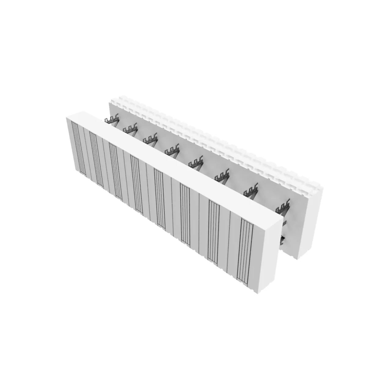 Helblokk radon standard åpen eps 300x350x1200mm Helblokk radon standard åpen eps 300x350x1200mm