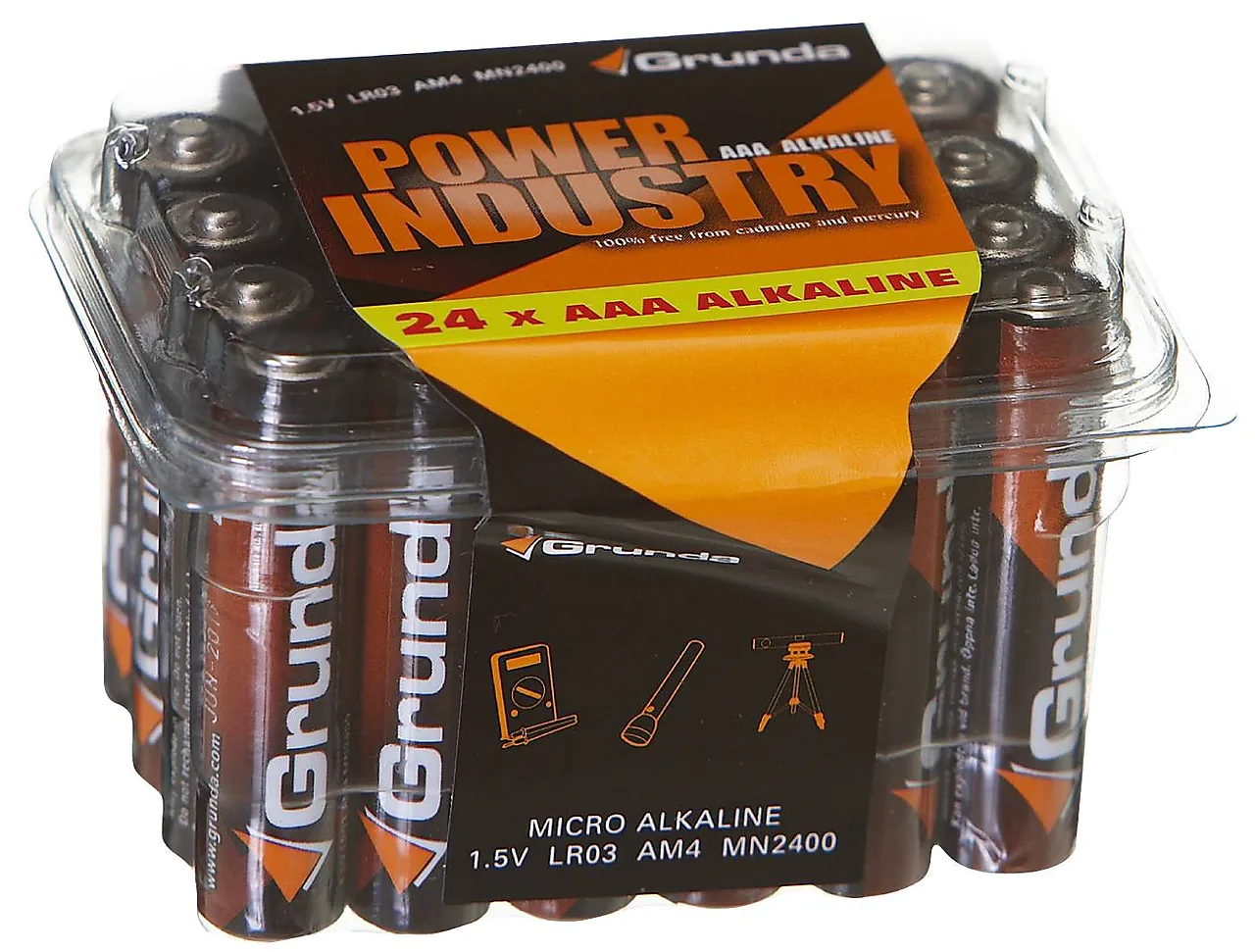 Batteri grunda aaa industripak