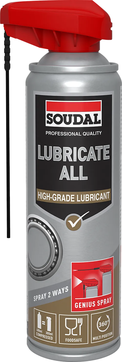 Spray lubricate 300ml soudal lubricate 300ml