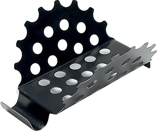 Løvfanger 41 stål sort 75 mm