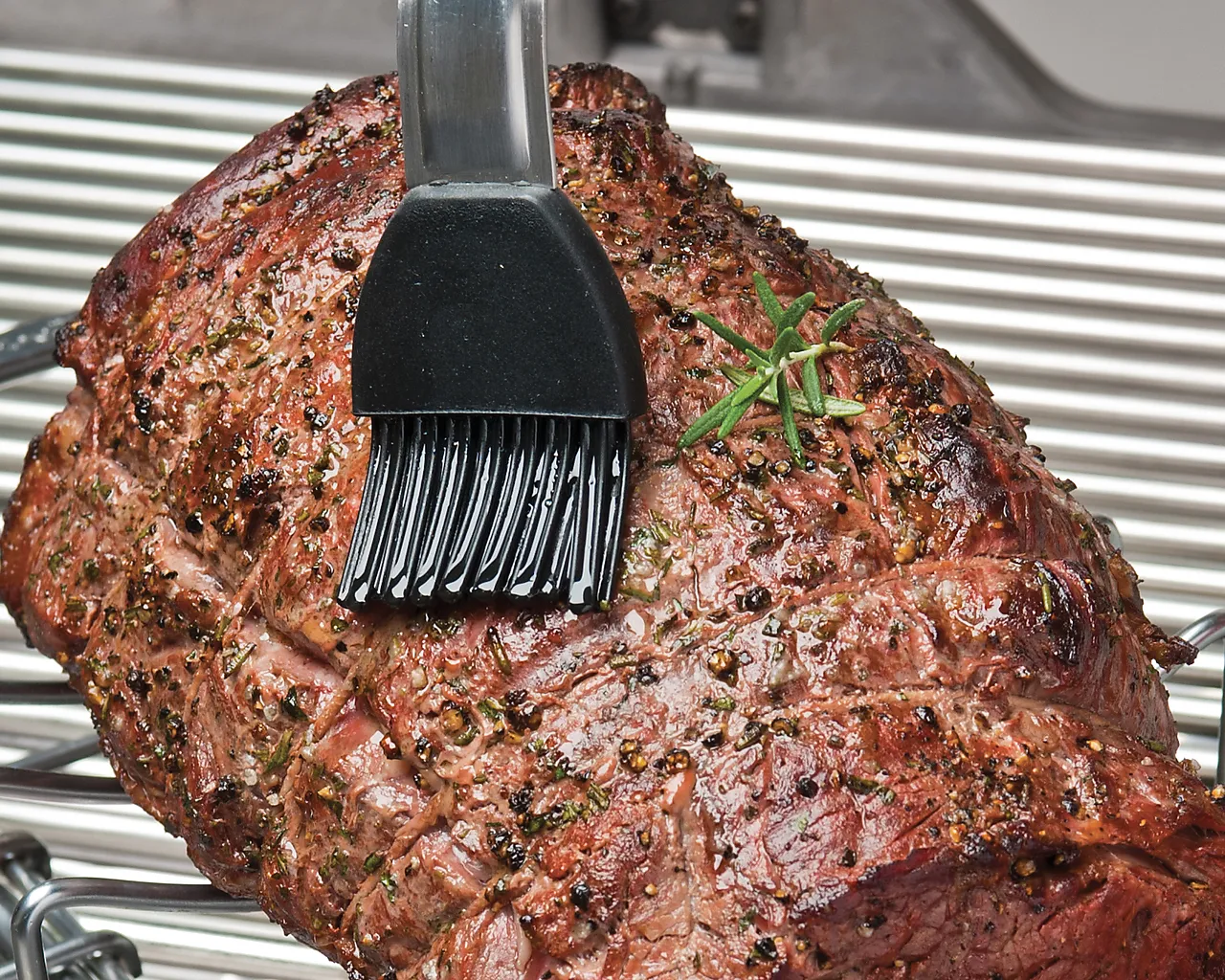 Grillpensel i rustfritt stål null - null - 2 - Miniatyr