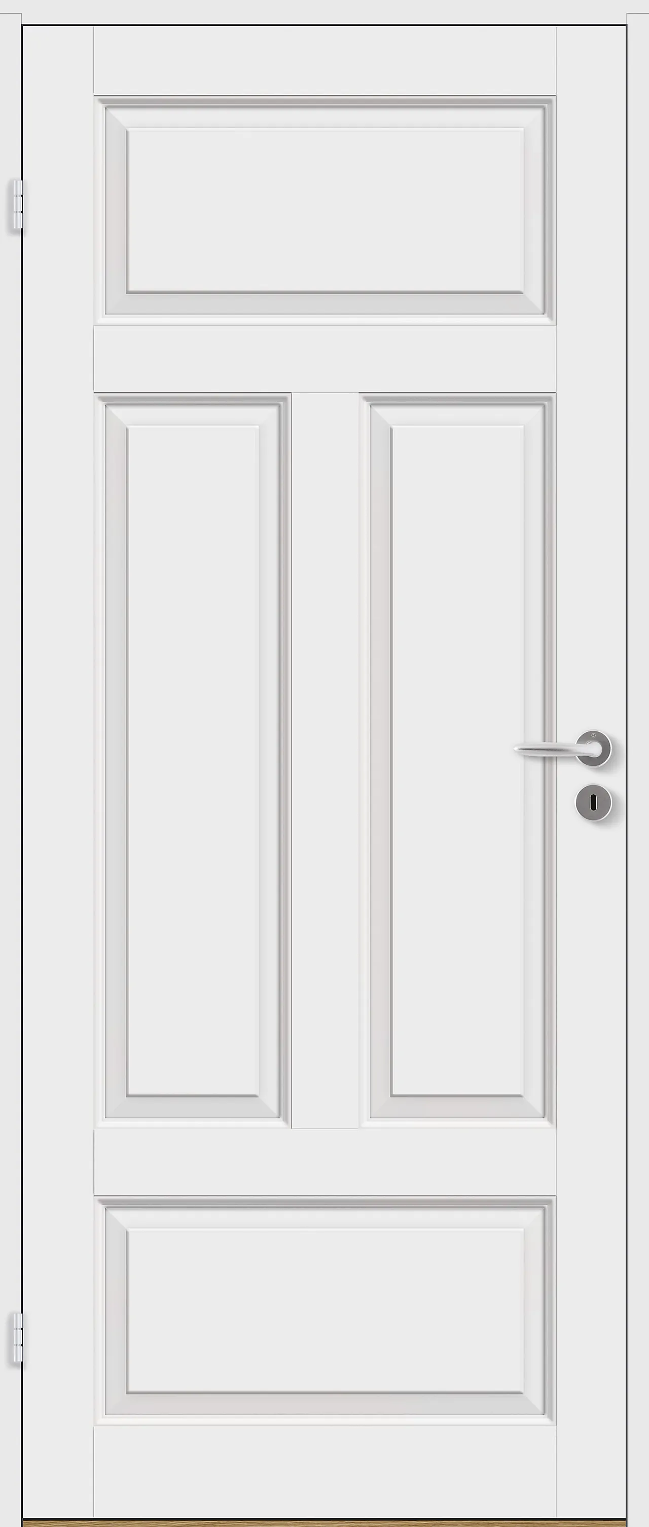 Dørblad innerdør Thomas hvit 70x200 cm Dørblad innerdør Thomas hvit 70x200 cm