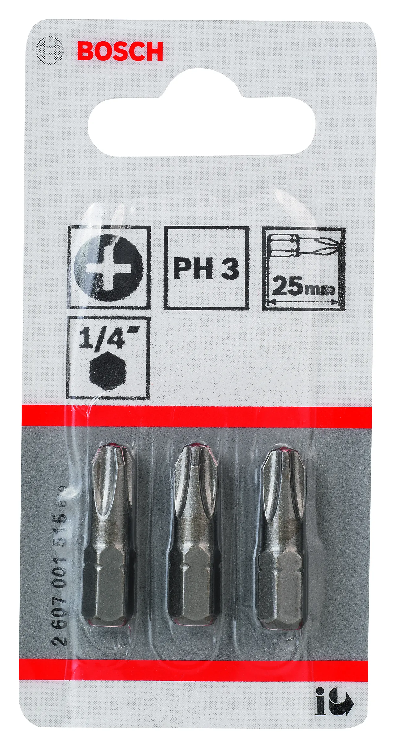 Bits-003 ph3 25mm a3 bosch  n40 null - null - 2 - Miniatyr