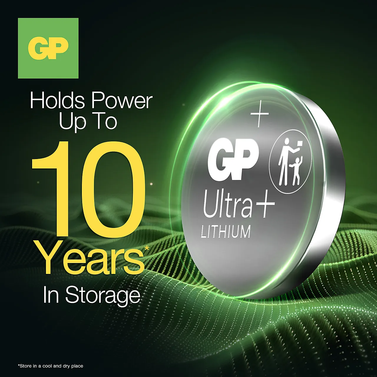 Batteri knappcelle GP CR 2025