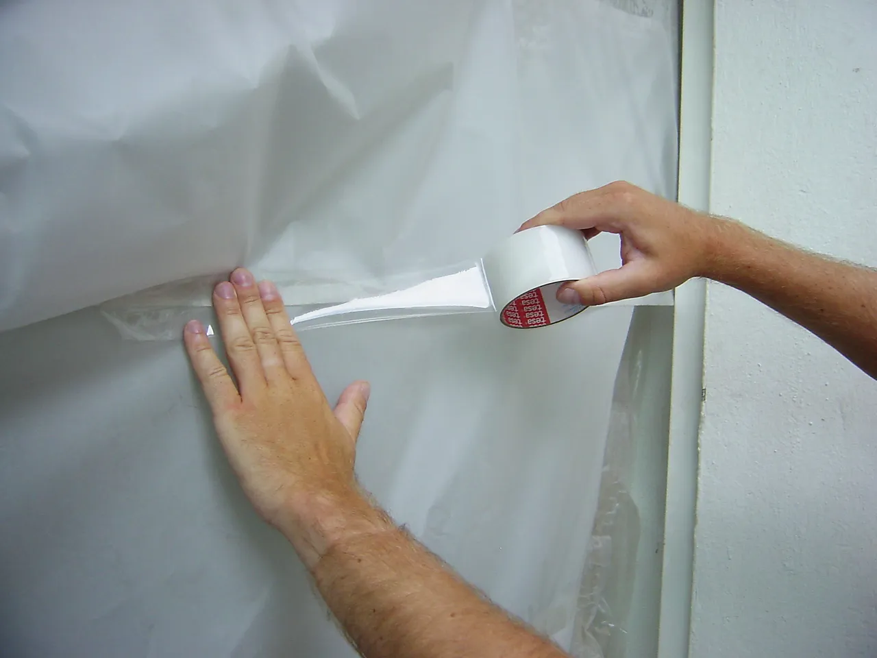 Byggfolietape transparent 33 m x 50 mm null - null - 2 - Miniatyr