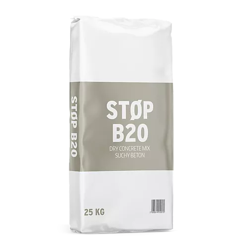 Tørrbetong støp B20 25 kg