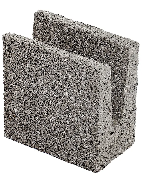 Leca murblokk U-blokk 15 cm