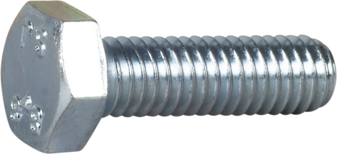 Sekskantskrue hg m6x20 fzb -50 helgjenget blankforsinket stål null - null - 2 - Miniatyr