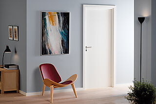 Dørbl Stable 10x21 Hvit. Uten Karm