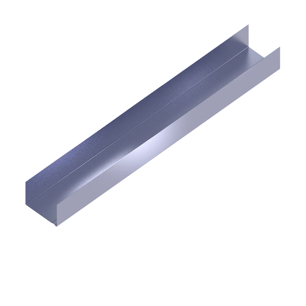 Stålprofil u 70-0,46 3000 mm skinne svill lettvegg Stålprofil u 70-0,46 3000 mm skinne svill lettvegg