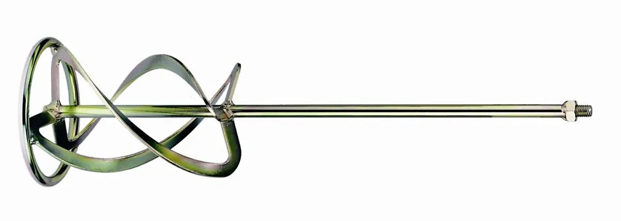 Blandevisp 160 mm M14 m/ 2 blader white null - null - 2 - Miniatyr