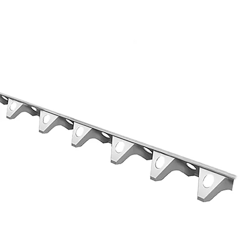 Armeringslist zig-zag 30 mm x 100 meter rød
