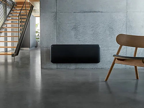 Panelovn sort invisible wifi gen 3 1300 Watt