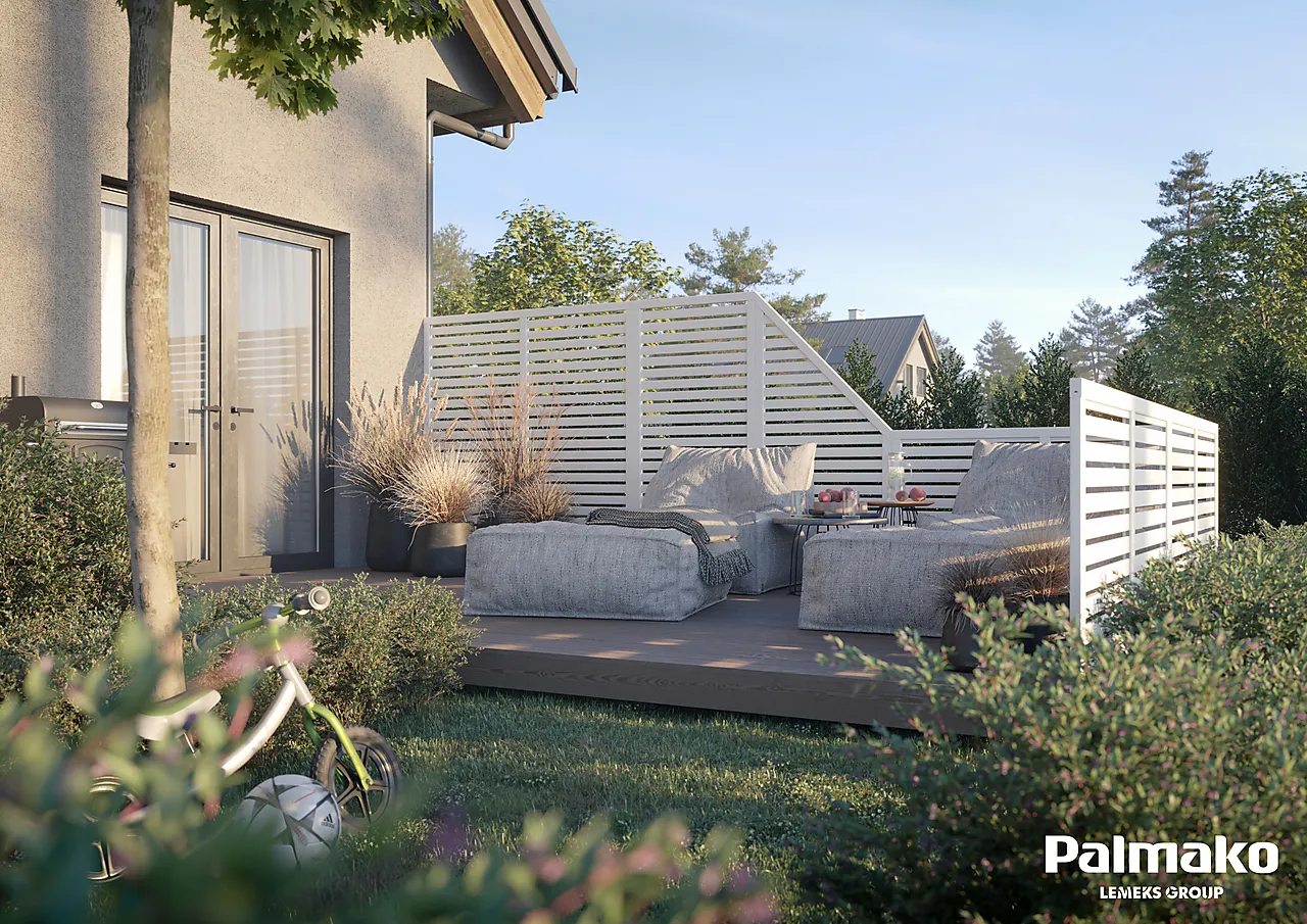 Levegg Nina3 90X180/90 cm hvitmalt null - null - 2 - Miniatyr